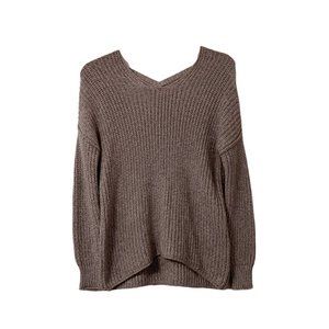Women Mossimo Supply Co. Grey Sweater- Size XS